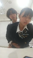 多目的トイレで制服コスプレハメ撮り流出