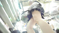 【再販】 【盗撮風 4K】#3 黒ミニスカお姉さん