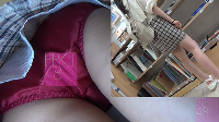 【パンチラ】ミニスカ美女の赤パンティを盗撮、お尻モミモミ痴漢＆おっぱいまでOK…！【党員番号006】