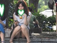 激安＆大特価販売！！お座りお姉さん発見！！（ＦＨＤ）大変です！！パンツが見えてますよ５１～６０